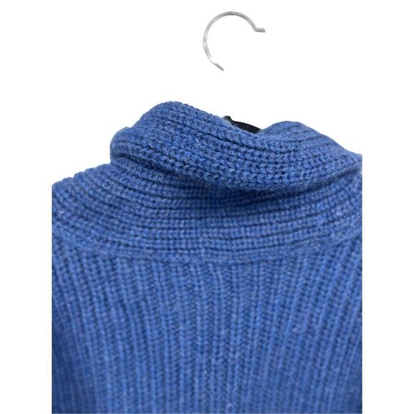 Vintage Carbery Ireland 100% Pure New Wool Sweater Navy Pullover Knit‎ - Picture 9 of 15